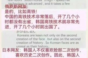 韩国网友：韩国无论什么技术都领先于中国！各国网友的神回复