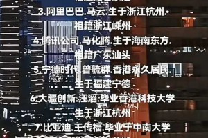 2024中国十大科技公司！1.华为技术，2....